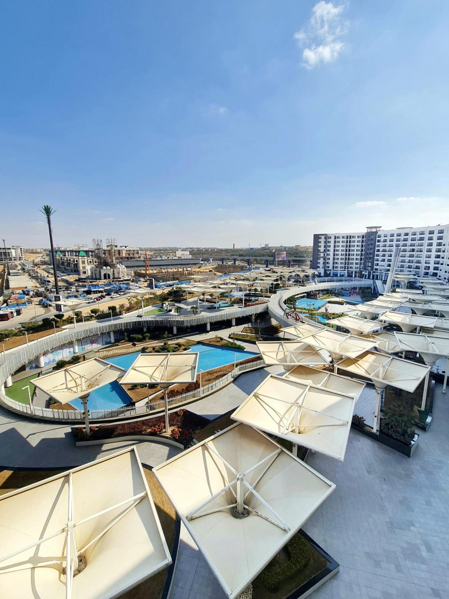 Axxodia- Duplex Porto New Cairo Aparthotel Eksteriør bilde